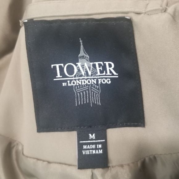 Women's TOWER by London Fog Hooded Lightweight Rain Jacket.  Size M. #282 - Picture 8 of 13